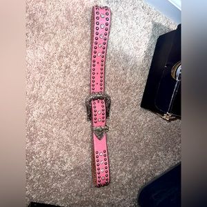 pink belt